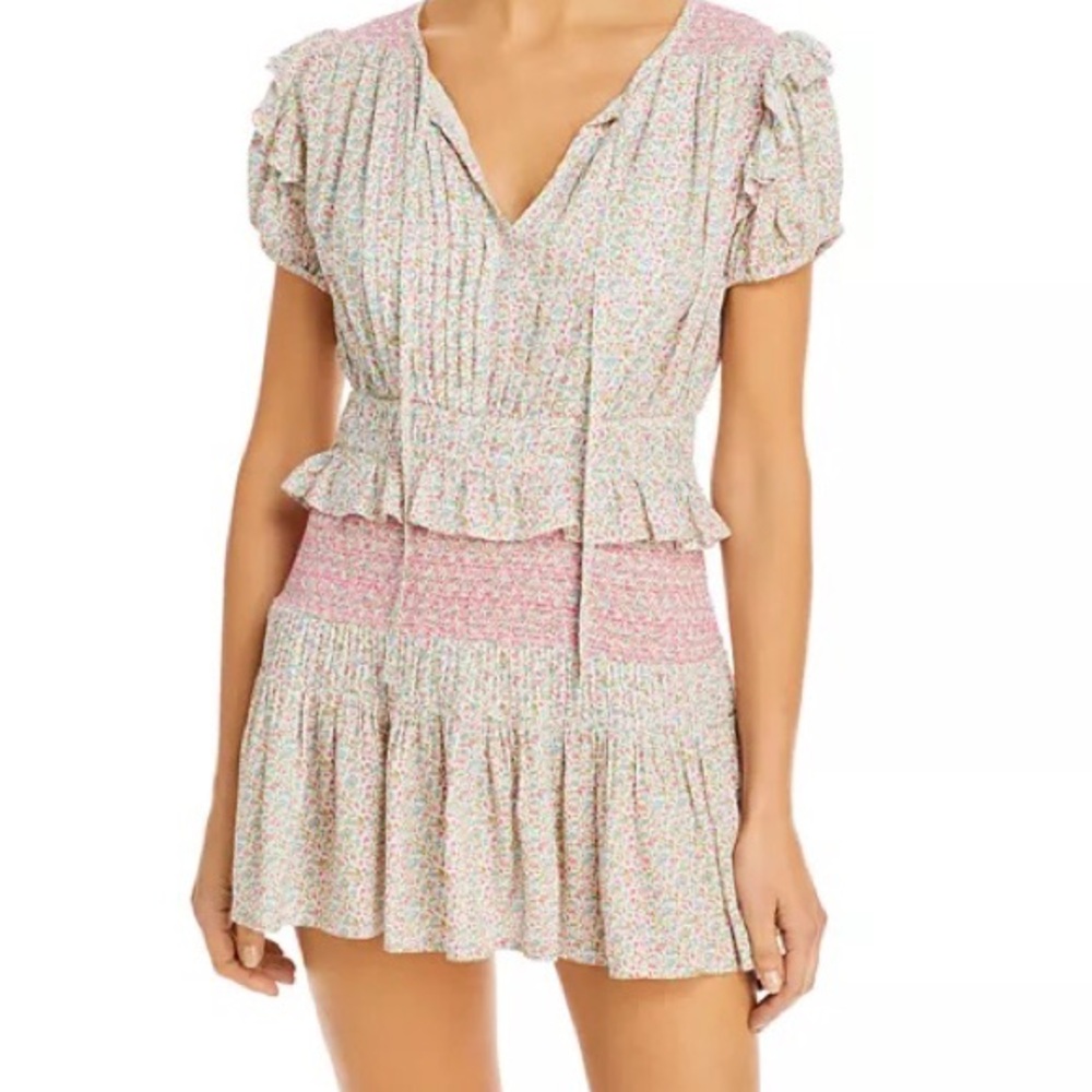 LoveShackFancy Toto Floral Dress Size XS